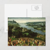 De voeding van de vijfduizend briefkaart (Voorkant / Achterkant)