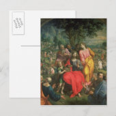 De voeding van de vijfduizend, c.1590 briefkaart (Voorkant / Achterkant)