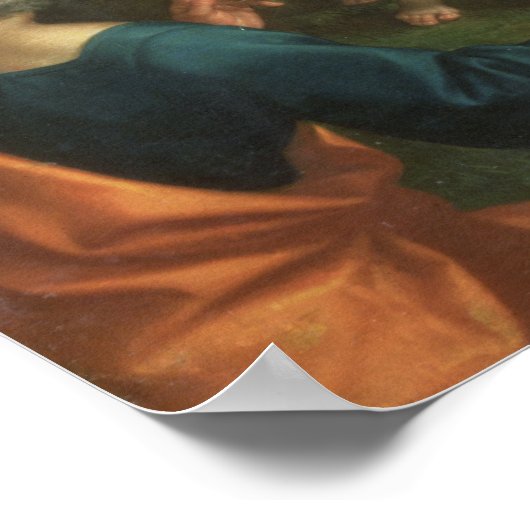 De voeding van de vijfduizend, c.1590 poster (Hoek)