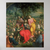 De voeding van de vijfduizend, c.1590 poster (Voorkant)