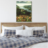 De voeding van de vijfduizend canvas afdruk (Insitu (Slaapkamer))