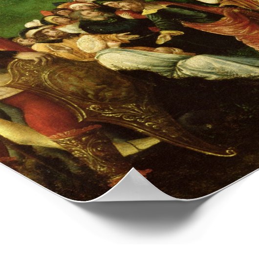 De voeding van de vijfduizend poster (Hoek)