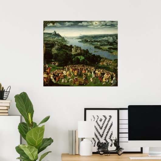 De voeding van de vijfduizend poster (Thuiskantoor)