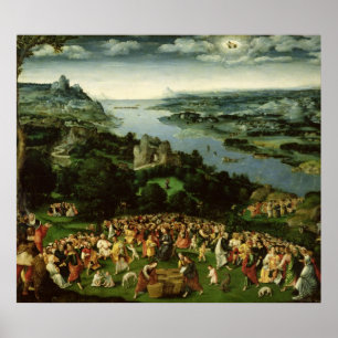 De voeding van de vijfduizend poster