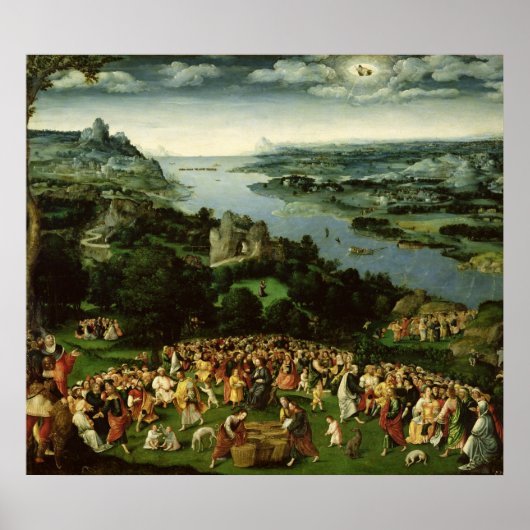 De voeding van de vijfduizend poster (Voorkant)