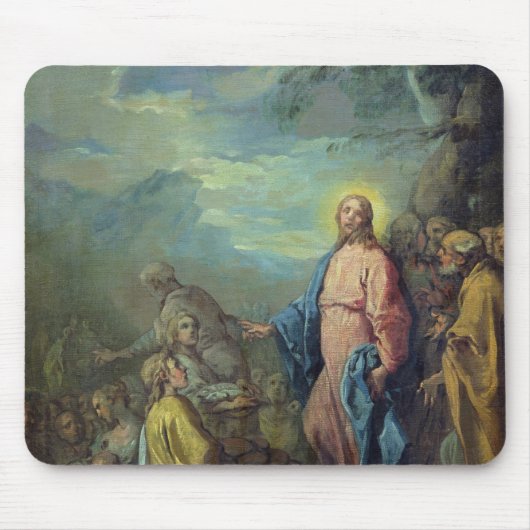 De voeding van de Vijfduizend, vóór 1733 Muismat (Voorkant)