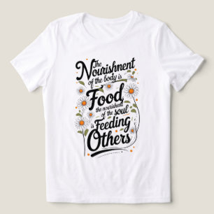 De voeding van de ziel - Inspire Vriendelijkheid Tri-Blend Shirt