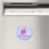 De voedingskraker Ballet Sugar Plum Fairy Magnet (Insitu (Vaatwasser))