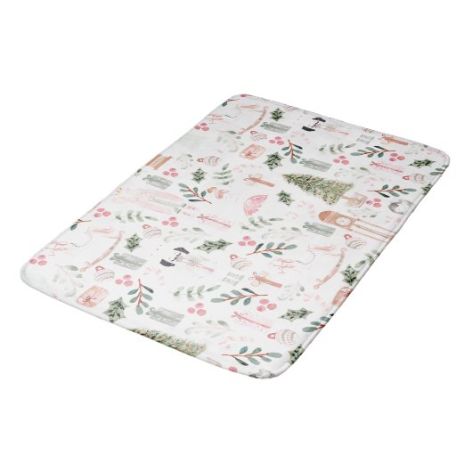 De voedingskraker | FEESTDAGEN Badmat (Gekanteld)