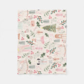 De voedingskraker | FEESTDAGEN Fleece Deken (Voorkant)