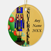 De voedingskraker keramisch ornament (Links)