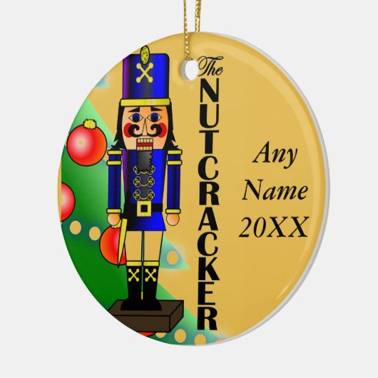 De voedingskraker keramisch ornament (Links)