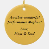 De voedingskraker keramisch ornament (Achterkant)