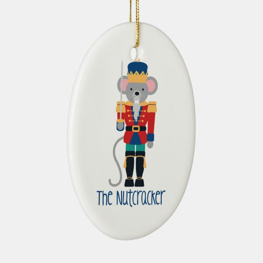 De voedingskraker keramisch ornament (Rechts)