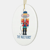 De voedingskraker keramisch ornament (Links)