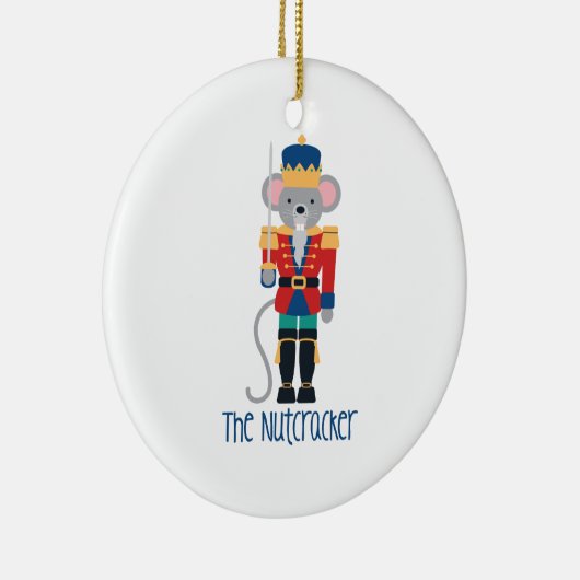 De voedingskraker keramisch ornament (Rechts)