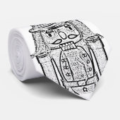 De voedingskraker stropdas (Opgerold)