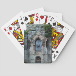 De voet van de brug pokerkaarten