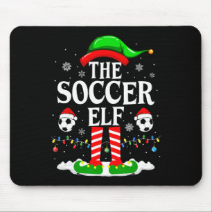 De Voetbal Elf Grappige Familie Kerstmis Voetbal Muismat