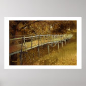 De voetbalbrug poster (Voorkant)