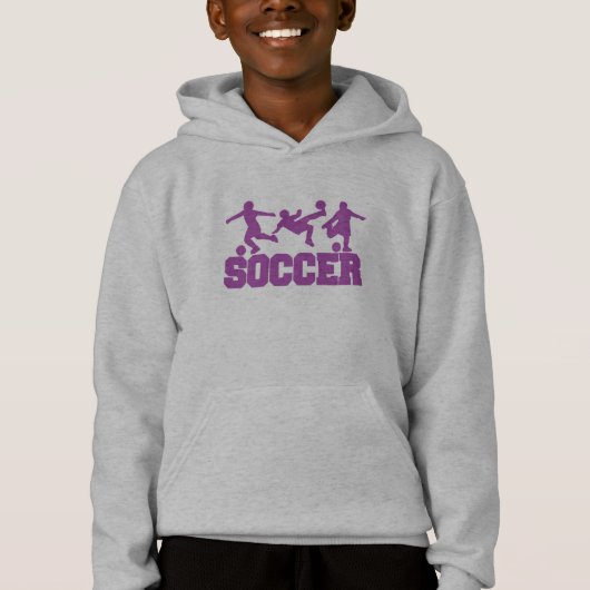 De voetbalhoody van kind (Voorkant)