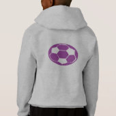 De voetbalhoody van kind (Achterkant)