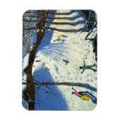 De voetballer Morzine Magneet (Verticaal)
