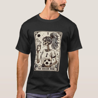 De voetbalmoeder Tarot Kaart T-shirt