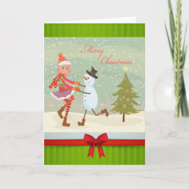 De Voeten van de vakantie Feestdagen Kaart