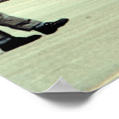 De vogel aan land brengen poster (Hoek)