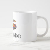 DE VOGEL DE MIDDENVOET GEVEN GROTE KOFFIEKOP (Rechts)