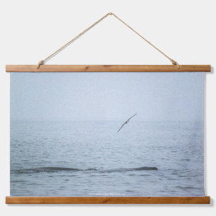 De vogel die de walvissen wekte hangend wandkleed