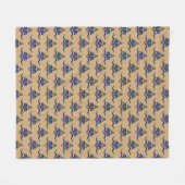 De Vogel en de Muis Fleece Deken (Voorkant (Horizontaal))