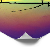 De vogel en de regenboog poster (Hoek)