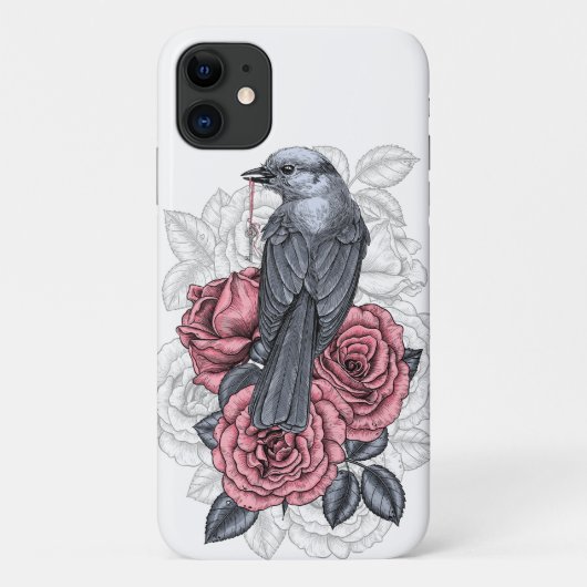 De vogel met de zilveren sleutel Case-Mate iPhone case (Achterkant)