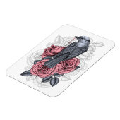 De vogel met de zilveren sleutel magneet (Linkerzijde)