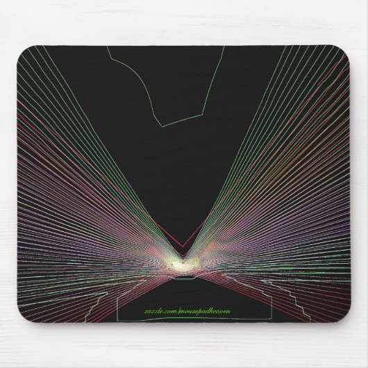 De Vogel Mousepad van de ochtend Muismat (Voorkant)