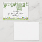 De vogel op de tak boom dank u kaart notitiekaartje (Voorkant / Achterkant)