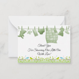 De vogel op de tak boom dank u kaart notitiekaartje