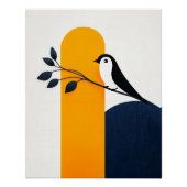 De vogel perfect poster (Voorkant)