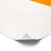 De vogel perfect poster (Hoek)