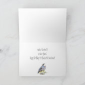 De Vogel van de Kwartels van Californië van de Kaart (Binnen)