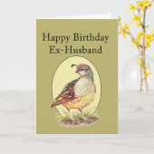 De Vogel van de Kwartels van Californië van de Kaart (Gele Bloem)