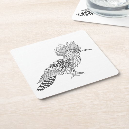 De Vogel van de stijl Kartonnen Onderzetters (Schuin)