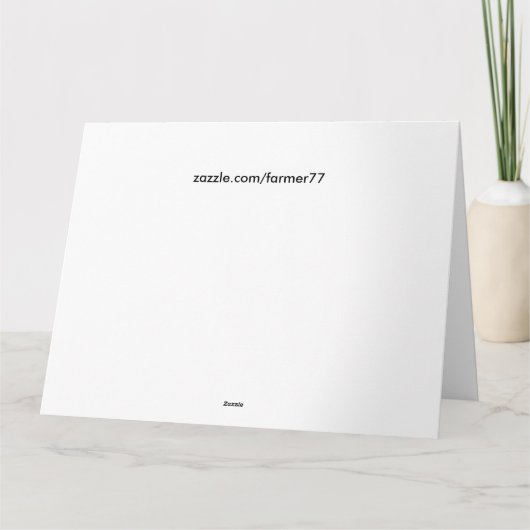 De Vogel van de visarend & het Wenskaart van de Kaart (Achterkant)