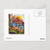 De vogel van het Paradijs Briefkaart (Achterkant)