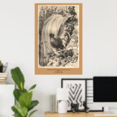 De vogel van het Paradijs, Sifilet, Manucaude Roya Poster (Thuiskantoor)