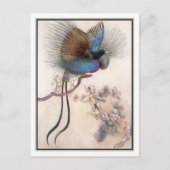 De vogel van het Paradijs van Warwick Goble Briefkaart (Voorkant)