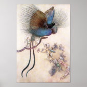 De vogel van het Paradijs van Warwick Goble Poster (Voorkant)