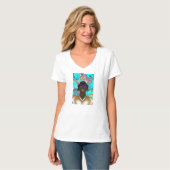 De vogel van het universum, de energie van liefde t-shirt (Voorkant volledig)